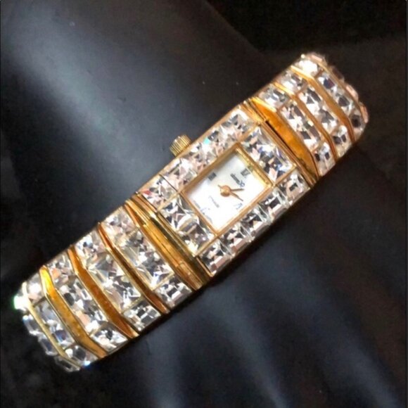 Xanadu Vintage Rhinestone Bling Dress Ladies Bracelet Watch main image 11